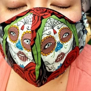 Catrina face Mask